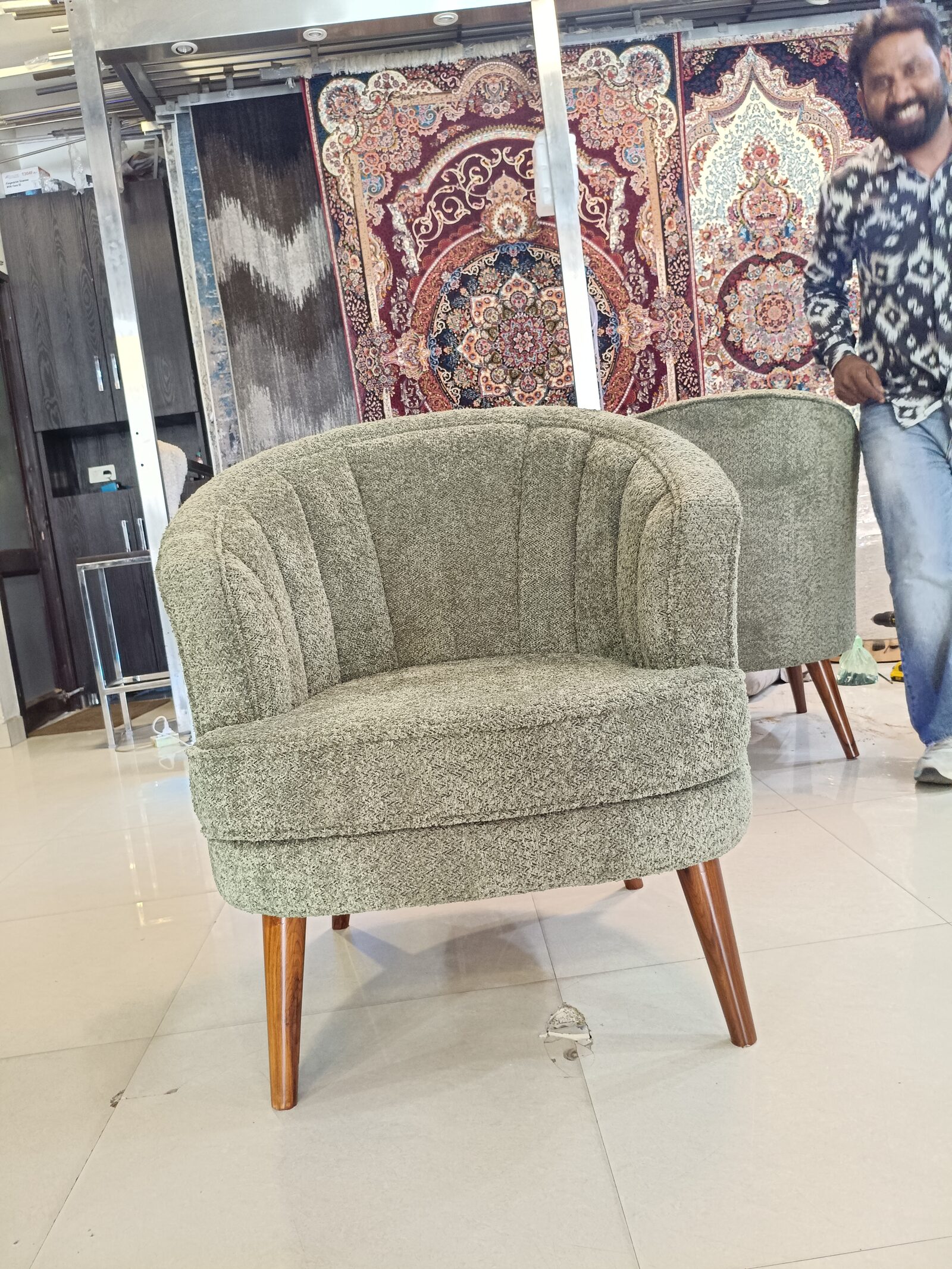 The Verdant Embrace Armchair