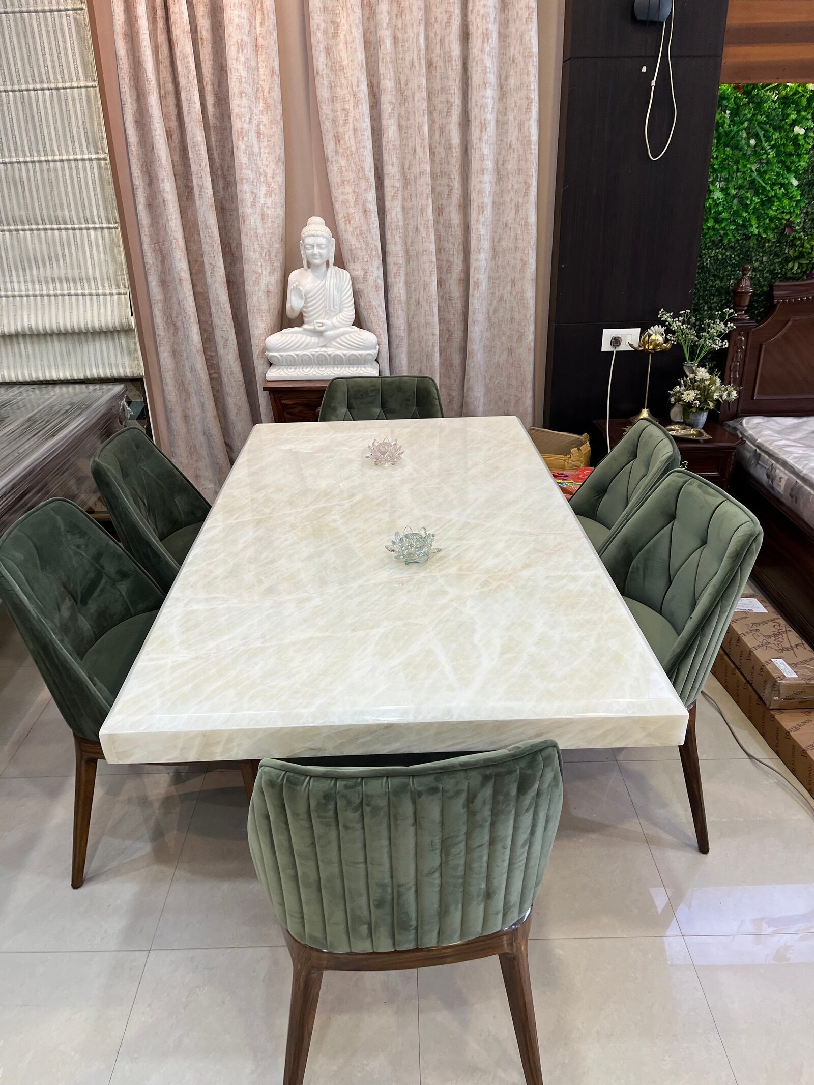 The Imperial Marble Dining Table